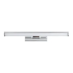 Aplique de Parede LED com Painel Branco e Metal Cromado VADUMI EGLO 97081