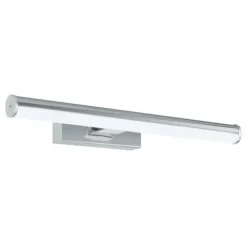 Aplique de Parede LED com Painel Branco e Metal Cromado VADUMI EGLO 97081