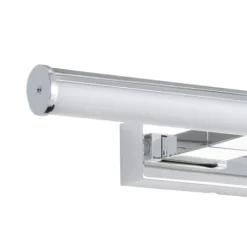 Aplique de Parede LED com Painel Branco e Metal Cromado VADUMI EGLO 97081