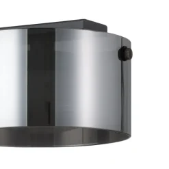 Aplique de Parede LED com Vidro Preto Fumado COPILLOS EGLO 39876