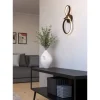 Aplique de Parede LED Curvo Preto e Branco SERPINS EGLO 901268