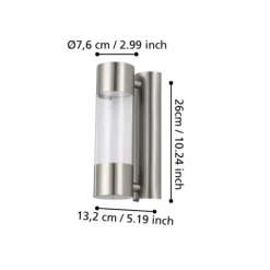 Aplique de Parede LED Exterior ROBLEDO EGLO 96013