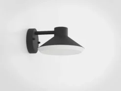 Aplique de Parede LED Exterior Preto e Branco NINNARELLA EGLO 900688