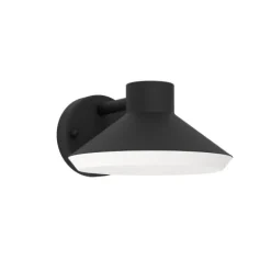 Aplique de Parede LED Exterior Preto e Branco NINNARELLA EGLO 900688