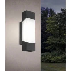 Aplique de Parede LED Exterior Antracite GORZANO EGLO 97222