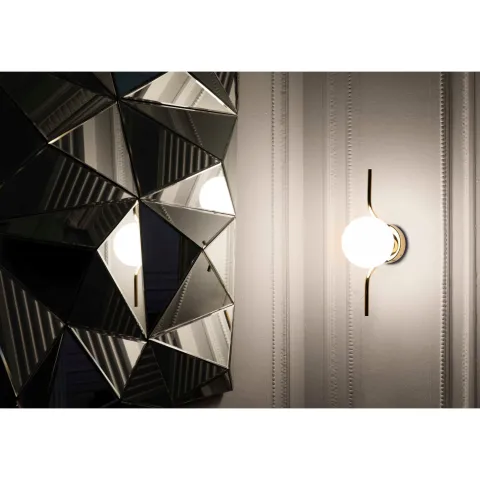 Aplique de Parede Led Le Vita Ouro Faro 29690
