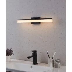 Aplique de Parede LED para Espelho Preto PALMITAL EGLO 900845