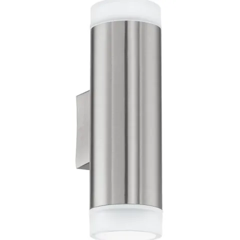 Aplique de Parede LED para Exterior em Aço Inoxidável RIGA-LED EGLO 92736