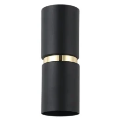 Aplique de Parede LED Preto e Dourado PASSA EGLO 95364