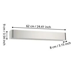 Aplique de Parede LED SANIA 5 com Proteção IP44 EGLO 99692
