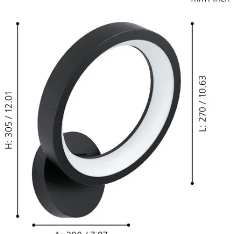 Aplique de parede Marghera-Z 900069
