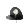 Aplique de Parede Nit Preto Faro 1006