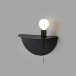 Aplique de Parede Nit Preto Faro 1006