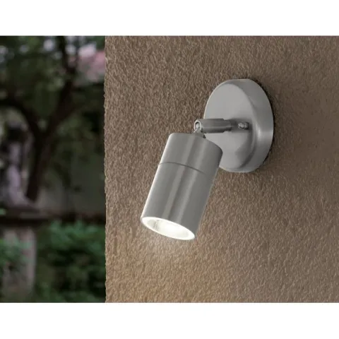 Aplique de Parede para Exterior com LED e Aço Inoxidável STOCKHOLM 1 EGLO 93268