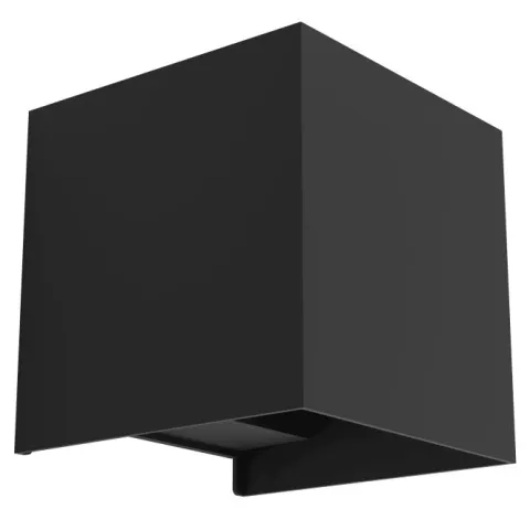 Aplique de Parede Preto com LED Integrado VALMONTONE EGLO 901049
