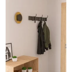 Aplique de Parede Preto e Latão Escovado TOCINA EGLO 900988