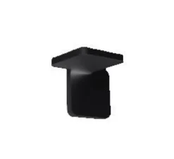 Aplique de Parede Quad LED Preto ma[&]de 7753