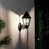 Aplique Exterior Bisso/Anna Preto E-27 Fumagalli