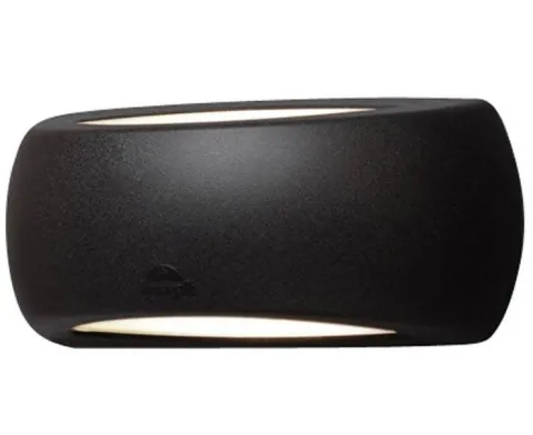 Aplique Exterior Francy up&down Preto Fumagalli
