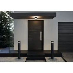 Aplique Exterior LED em Alumínio Fundido Preto MELZO EGLO 97303