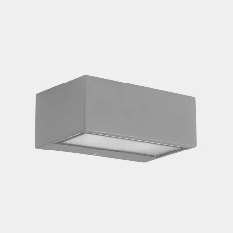 Aplique exterior nemesis cinza 05-9177-34-b8 leds c4
