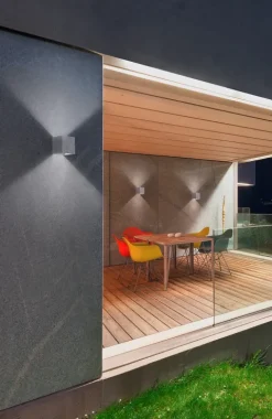 Aplique Exterior Simenti LED 05-9971-DC-CL Leds C4