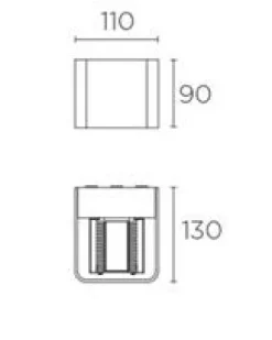Aplique Exterior Wilson 05-9683-z5-cl Leds C4