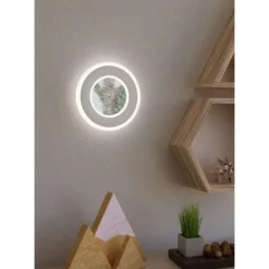 Aplique LED de Parede com Efeito Cristal MACCHIONI EGLO 901231