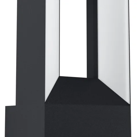 Aplique LED Exterior com Corpo em Alumínio Fundido Preto RIFORANO EGLO 98725