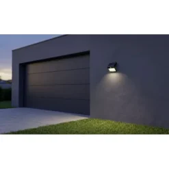 Aplique LED Exterior com Painel Solar LAMOZZO EGLO 900255