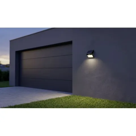 Aplique LED Exterior com Painel Solar LAMOZZO EGLO 900255