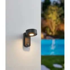Aplique LED Exterior com Sensor de Movimento PALOSCO EGLO 98738