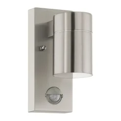 Aplique LED Exterior com Sensor Movimento e Vidro Transparente RIGA 5 EGLO 99569