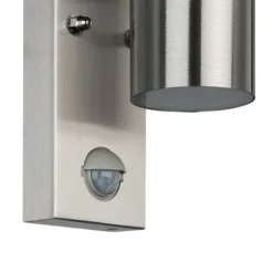 Aplique LED Exterior com Sensor Movimento e Vidro Transparente RIGA 5 EGLO 99569