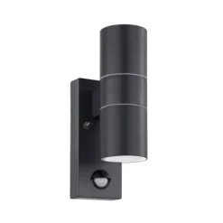 Aplique LED Exterior com Sensor de Movimento em Aço Zincado RIGA 5 EGLO 32899