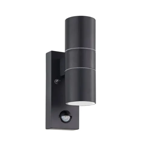 Aplique LED Exterior com Sensor de Movimento em Aço Zincado RIGA 5 EGLO 32899