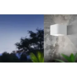 Aplique LED Exterior em Alumínio Branco DONINNI 1 EGLO 98266