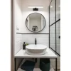 Aplique LED para Casa de Banho com Alumínio e Plástico Preto PANDELLA 1 EGLO 98907