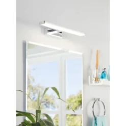 Aplique LED para Casa de Banho com Alumínio Cromado PANDELLA 1 EGLO 96064