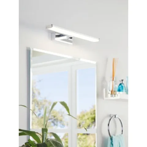 Aplique LED para Casa de Banho com Alumínio Cromado PANDELLA 1 EGLO 96064