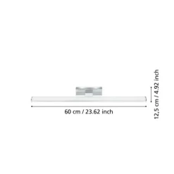Aplique para Casa de Banho com LED e Acabamento Cromado PANDELLA 1 EGLO 96065