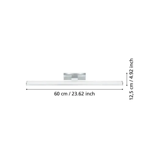 Aplique para Casa de Banho com LED e Acabamento Cromado PANDELLA 1 EGLO 96065