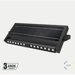 Aplique solar led 4.5w 1450Lm 4000k com sensor de movimento ip54