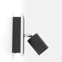 Arandela LED de Uma Chama Preto Acetinado RIMBOCCHI EGLO 901634
