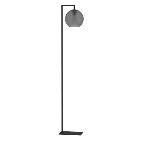 ARANGONA Candeeiro de Pé EGLO - Design Moderno com Vidro Cinzento Mate 390254