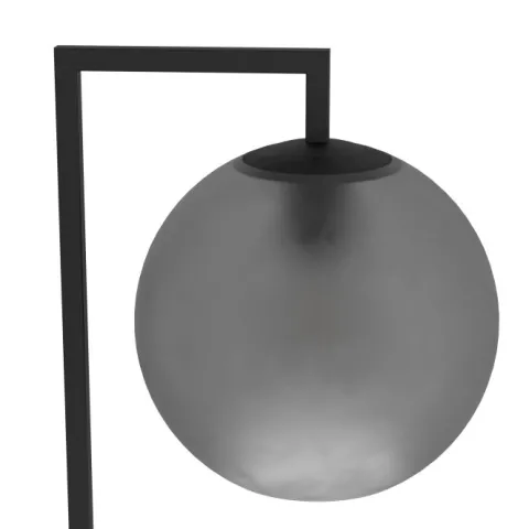 ARANGONA Candeeiro de Pé EGLO - Design Moderno com Vidro Cinzento Mate 390254