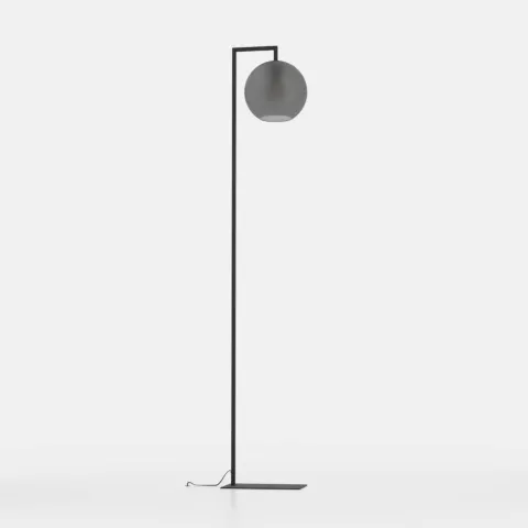 ARANGONA Candeeiro de Pé EGLO - Design Moderno com Vidro Cinzento Mate 390254