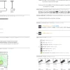 Armadura suspensa cinzenta com módulo LED 3300 Lm Tromilux 4052.099.3XL Cinza Satinado