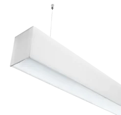 Armadura suspensa cinzenta com módulo LED 3300 Lm Tromilux 4052.099.3XL Cinza Satinado