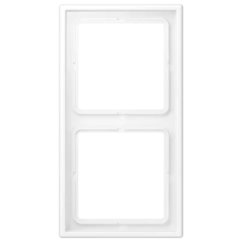 Aro Duplo Branco Mate LS 990 JUNG LS982WWM